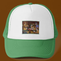 Busted! ("His Station and Four Aces") hats