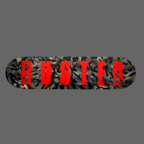 "Busted Pipe Dreams" skateboards
