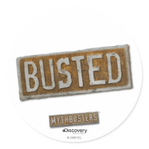 Busted Sticker