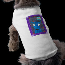 Buster dreams of his next bone - Dog's Tee pet clothing by Kianmaartgallery Buster dreams of his next bone - Dog's Tee pet clothing