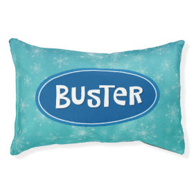 Buster Personalized Small Dog Bed