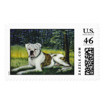 "Buster" postage by paintonmypaws "Buster" postage