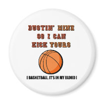 Busting Ass Basketball magnets
