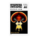 Busty Beast Fractal Postage Stamp