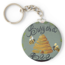 Busy As A Bee keychains