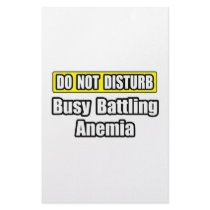 Busy Battling Anemia stationery by Anemia_Shirts Busy Battling Anemia stationery
