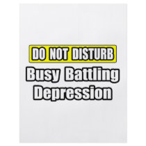Busy Battling Depression flyers