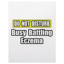 Busy Battling Eczema letterhead by Eczema_Shirts Busy Battling Eczema letterhead
