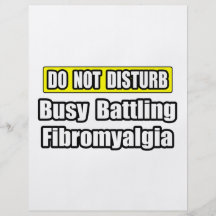 Busy Battling Fibromyalgia Flyers