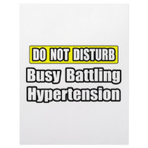 Busy Battling Hypertension letterhead by Hypertension_Shirts Busy Battling Hypertension letterhead