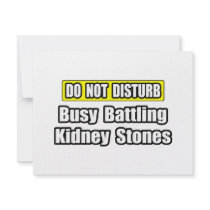 Busy Battling Kidney Stones invitations