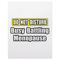 Busy Battling Menopause letterhead by Menopause_Shirts Busy Battling Menopause letterhead