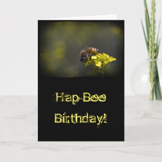 Busy Bee Card