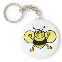 Busy Bee Keychain