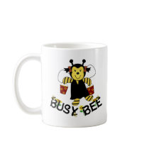Busy Bee mugs by CuteArt Busy Bee mugs