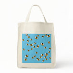 Busy Bee Organic Grocery Tote Bags