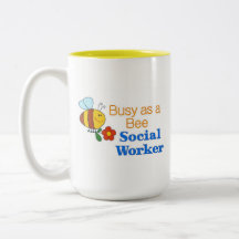 Busy Bee Social Worker Coffee Mugs