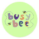 Busy Bee Sticker by justuskids Busy Bee Sticker