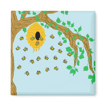Busy Bees magnets
