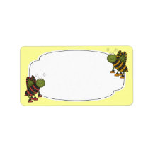 Busy Bees Label