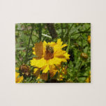Busy Bees on Yellow Flowers Jigsaw Puzzle Busy Bees on Yellow Flowers Jigsaw Puzzle