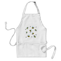 Busy Buzzing Bumble Bees Apron