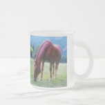 Busy Eating. Horse Photo Mug