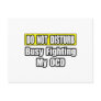 Busy Fighting My OCD Postcards
