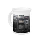 Busy intersection in Tokyo Beverage Pitchers