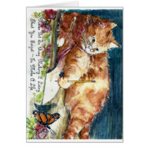 Busy Life Cat cards