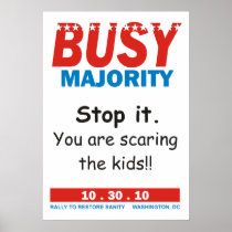 Busy Majority Poster