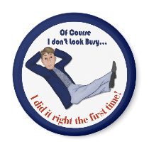 Busy Man magnets