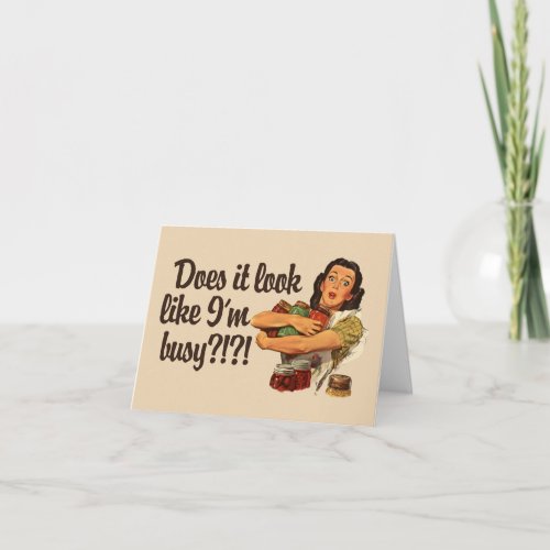 Busy Mom Cards