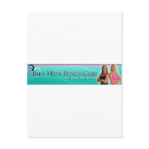 Busy Mums Fitness Club postcards