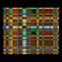 Busy Plaid posters