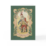Busy Santa Christmas Card