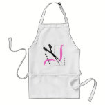 Busy Scissors, Thread and Buttons Sewing Theme aprons