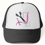 Busy Scissors, Thread and Buttons Sewing Theme hats