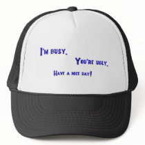 Busy Ugly Hat by americanangst Busy Ugly Hat
