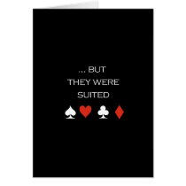 But they were suited T-shirt white Card