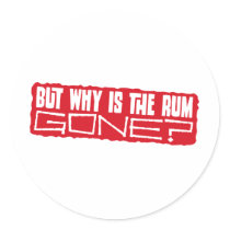 But why is the rum gone? stickers
