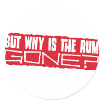 But why is the rum gone? stickers