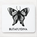 BUTAFLYDIVA Mouse Pad mousepads by butaflydiva BUTAFLYDIVA Mouse Pad mousepads