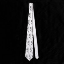 BUTCH - Black On White Tie by ianharvie BUTCH - Black On White Tie
