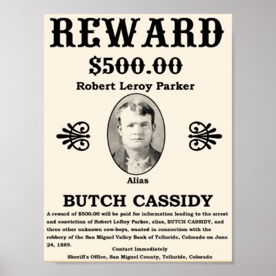 reward poster