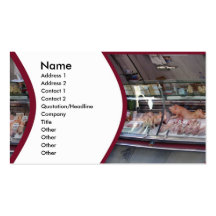 Butcher Business card
