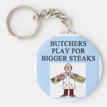 BUTCHER play for big ateaks Keychains