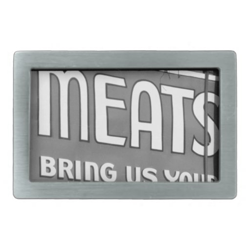 Butcher Store Belt Buckle