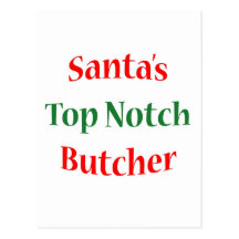 ButcherTop Notch Post Card