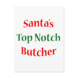 ButcherTop Notch Post Card